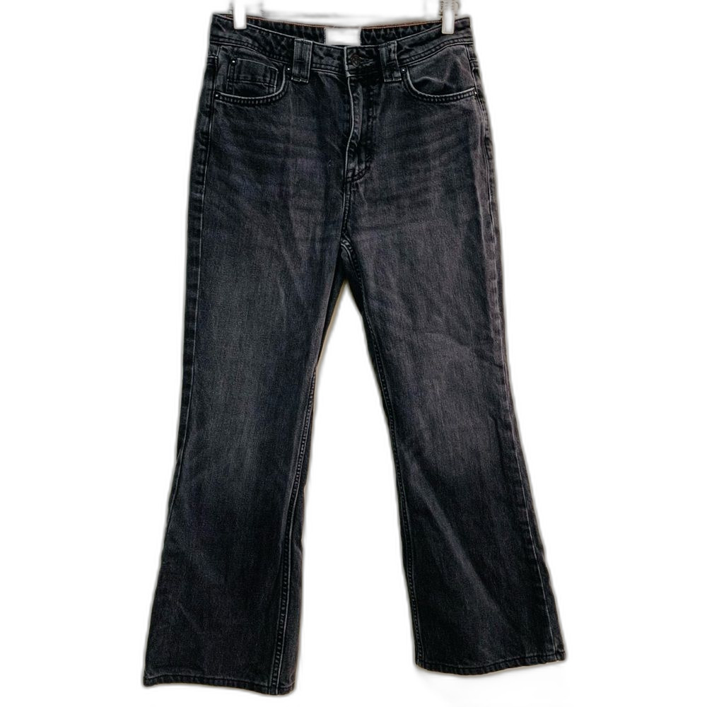 Free People We The Free Ava High Rise Washed Black Jeans size 26 - Picture 1 of 8